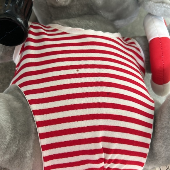 Vintage 1993 Coca Cola Elephant Plush Stuffed Animal Toy 8" - Picture 4 of 6